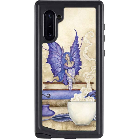 Bookworm Fairy by Amy Brown Galaxy Cases