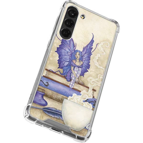 Bookworm Fairy by Amy Brown Galaxy S24 FE Clear Case