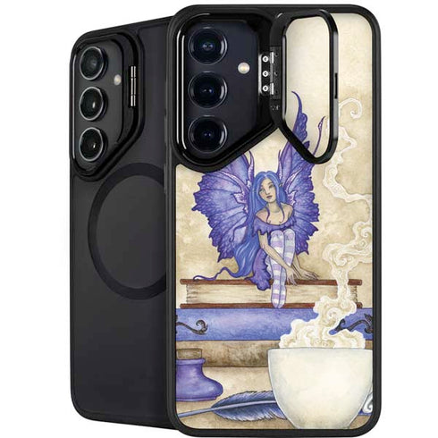 Bookworm Fairy by Amy Brown Galaxy S24 FE Kickstand Case