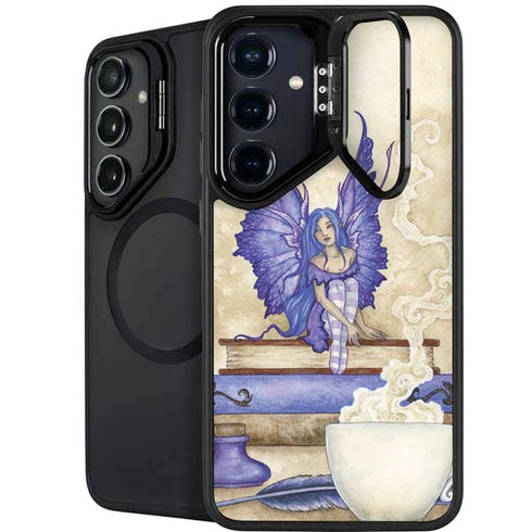 Bookworm Fairy by Amy Brown Galaxy S24 Plus Kickstand Case