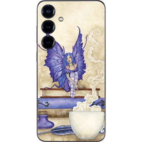 Bookworm Fairy by Amy Brown Galaxy S24 Plus Skin
