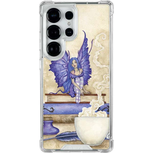 Bookworm Fairy by Amy Brown Galaxy S25 Ultra Clear Case
