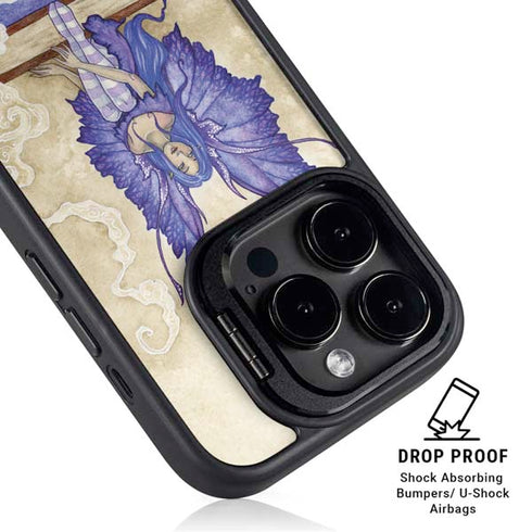 Bookworm Fairy by Amy Brown iPhone 13 Pro Max Kickstand Case