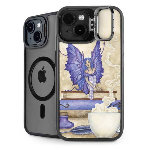 Bookworm Fairy by Amy Brown iPhone 14 Kickstand Case