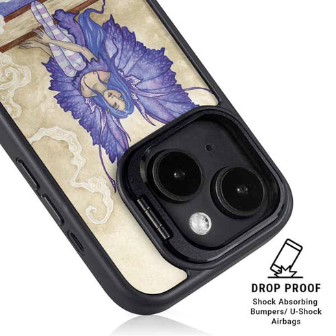 Bookworm Fairy by Amy Brown iPhone 14 Kickstand Case