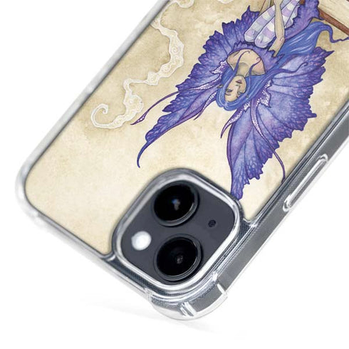 Amy Brown Bookworm Fairy iPhone 14 MagSafe Case