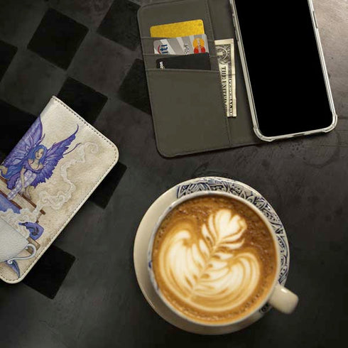 Bookworm Fairy by Amy Brown iPhone 15 Plus Folio Case