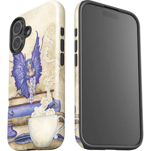 Bookworm Fairy by Amy Brown iPhone 16 Impact Case