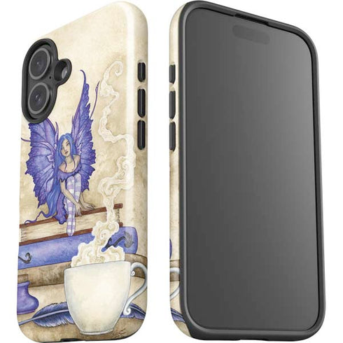 Bookworm Fairy by Amy Brown iPhone 16 Plus Impact Case