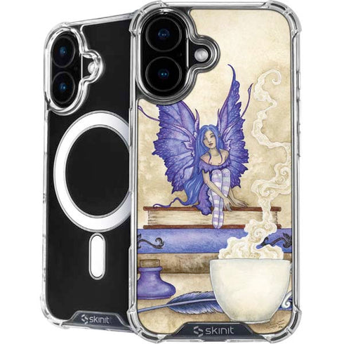 Bookworm Fairy by Amy Brown iPhone 16 Plus MagSafe Case