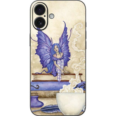 Bookworm Fairy by Amy Brown iPhone 16 Plus Skin