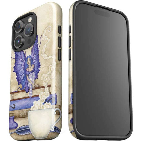 Bookworm Fairy by Amy Brown iPhone 16 Pro Impact Case