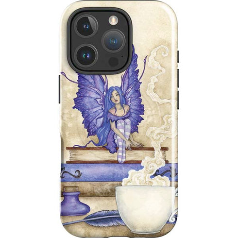 Bookworm Fairy by Amy Brown iPhone 16 Pro Magsafe Impact Case