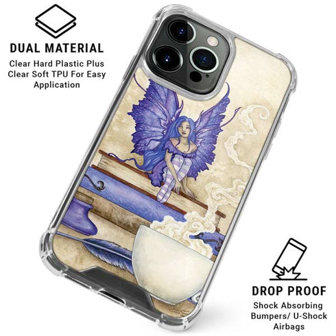 Bookworm Fairy by Amy Brown iPhone 16 Pro Max Clear Case