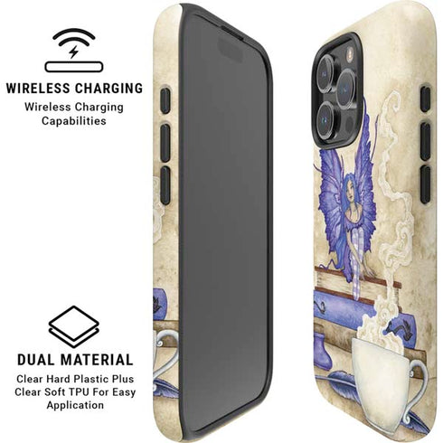 Bookworm Fairy by Amy Brown iPhone 16 Pro Max Magsafe Impact Case