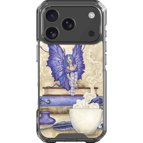 Bookworm Fairy by Amy Brown iPhone 18 Pro Clear Case