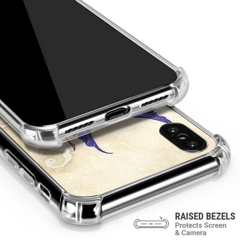 Bookworm Fairy by Amy Brown iPhone X/XS Clear Case