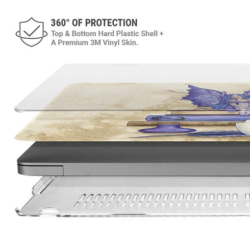 Bookworm Fairy by Amy Brown MacBook Pro 14in (2021-24) Case plus Skin