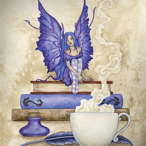 Bookworm Fairy by Amy Brown MacBook Skins