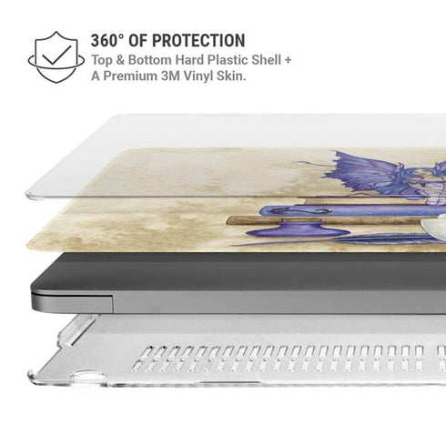 Bookworm Fairy by Amy Brown MacBook Cases