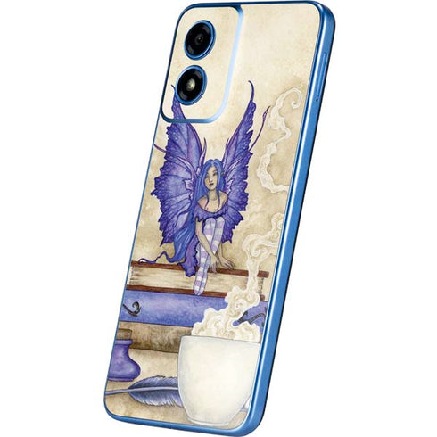 Bookworm Fairy by Amy Brown Moto G Play 4G (2024) Skin