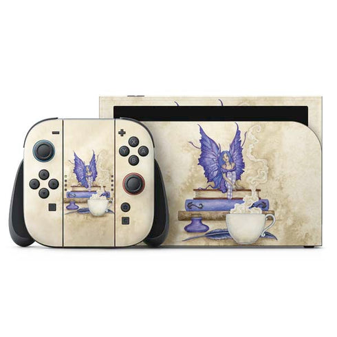 Bookworm Fairy by Amy Brown Nintendo Switch 2 (2025) with Joy-Con Skin