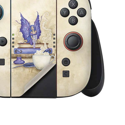 Bookworm Fairy by Amy Brown Nintendo Switch 2 (2025) Joy-Con Controller Skin