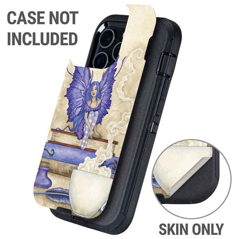 Bookworm Fairy by Amy Brown Otterbox Defender iPhone Skin