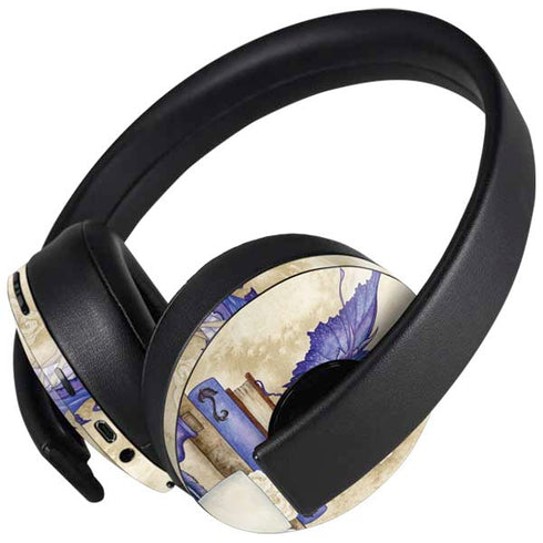 Bookworm Fairy by Amy Brown PlayStation 4 Gold Wireless Headset Skin