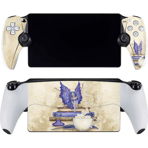 Bookworm Fairy by Amy Brown PlayStation Portal Remote Player Skin