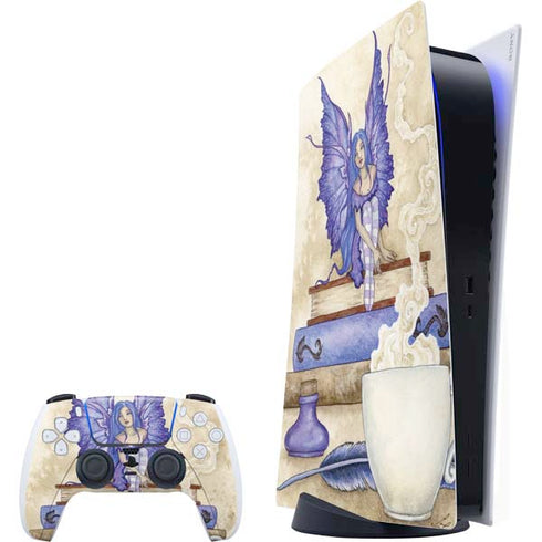 Bookworm Fairy by Amy Brown PlayStation PS5 Skins