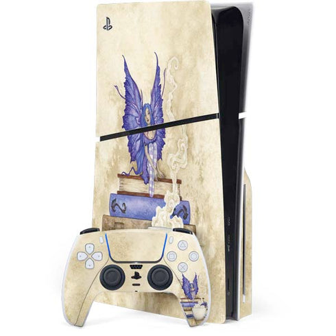 Bookworm Fairy by Amy Brown PlayStation PS5 Skins