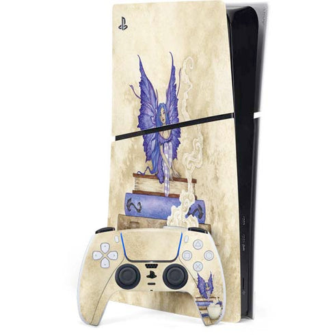 Bookworm Fairy by Amy Brown PlayStation PS5 Skins