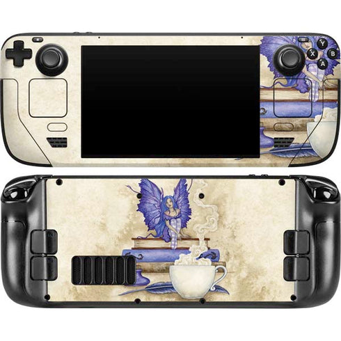 Bookworm Fairy by Amy Brown Steam Deck Handheld Gaming Computer OLED Skin