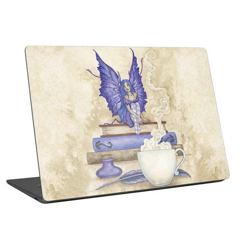 Bookworm Fairy by Amy Brown Laptop Skins