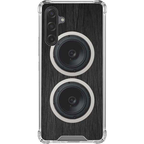 Boom Box Speakers Galaxy A17 Clear Case
