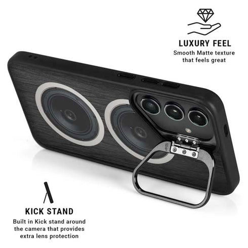Boom Box Speakers Galaxy S26 Kickstand Case