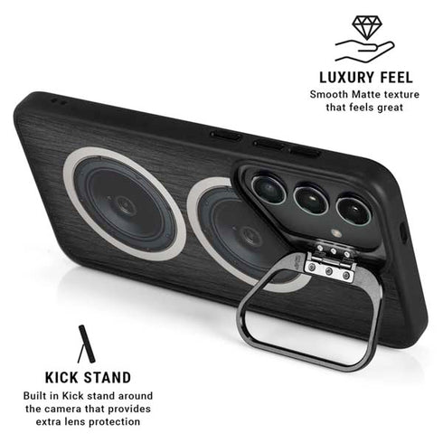 Boom Box Speakers Galaxy S26 Plus Kickstand Case