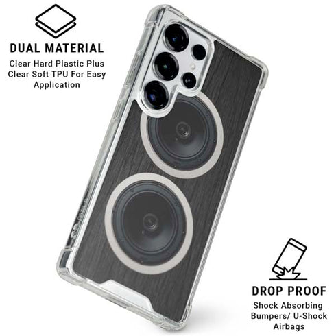 Boom Box Speakers Galaxy S26 Ultra Clear Case
