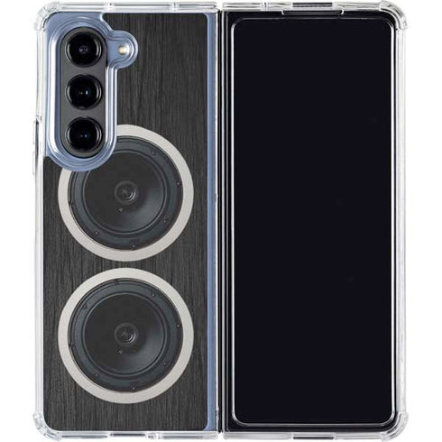 Boom Box Speakers Galaxy Z Fold5 5G Clear Case
