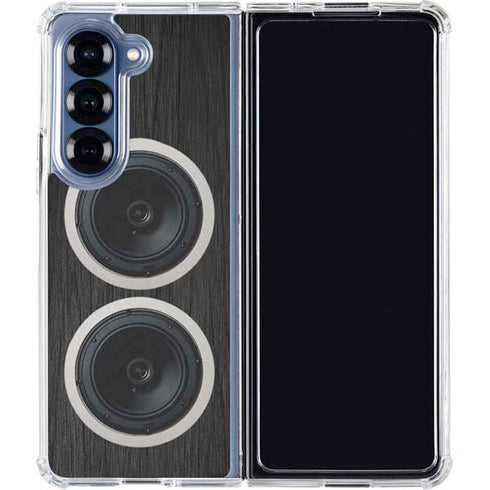 Boom Box Speakers Galaxy Z Fold6 Clear Case