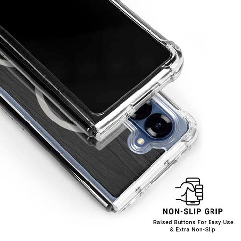 Boom Box Speakers Galaxy Z Fold6 Clear Case