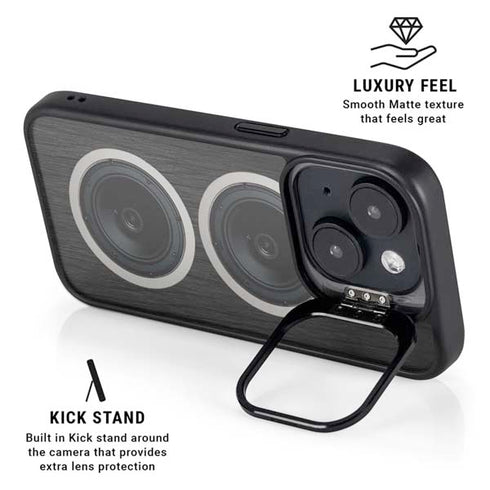 Boom Box Speakers iPhone 13 Kickstand Case