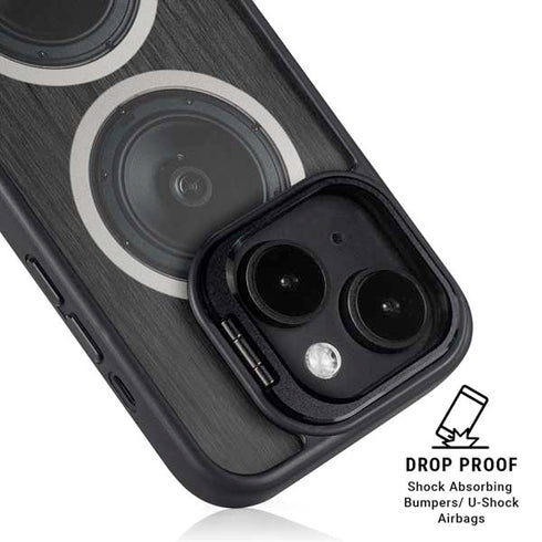 Boom Box Speakers iPhone 13 Kickstand Case