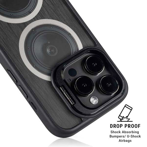 Boom Box Speakers iPhone 14 Pro Kickstand Case