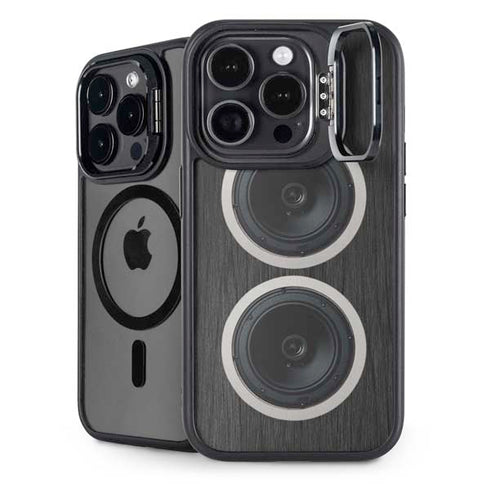Boom Box Speakers iPhone 14 Pro Max Kickstand Case