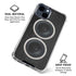 Boom Box Speakers iPhone 15 Clear Case