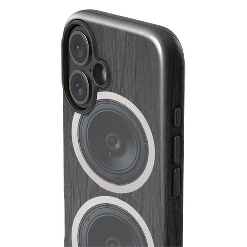 Boom Box Speakers iPhone 16 Impact Case