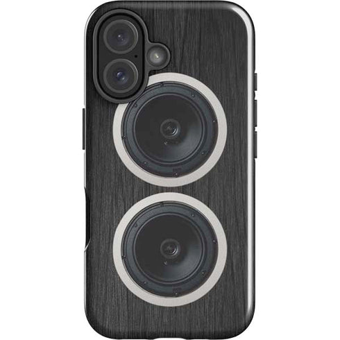 Boom Box Speakers iPhone 16 Plus Impact Case