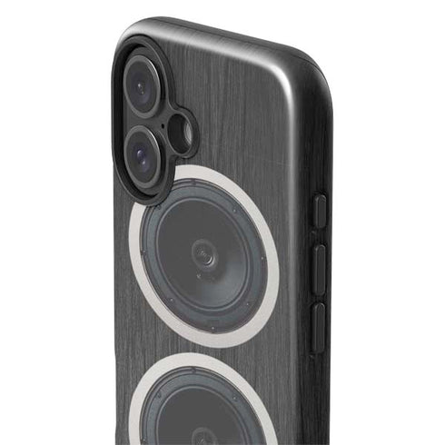 Boom Box Speakers iPhone 16 Plus Impact Case